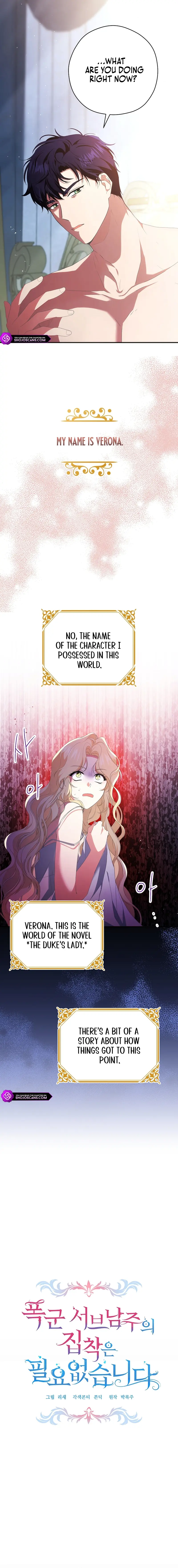 There Is No Need for the Tyrant Second Male Lead's Obsession Chapter 1 page 3