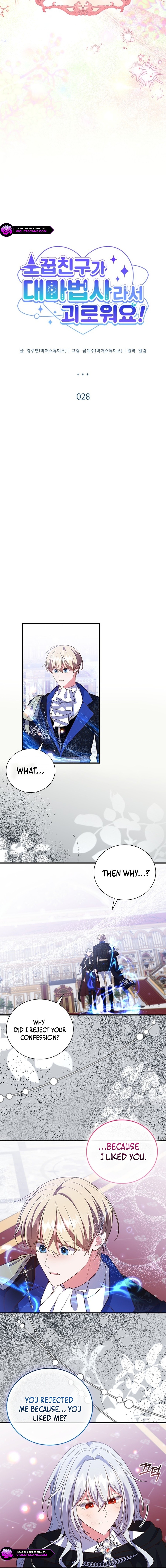 It's Annoying Because My Childhood Friend Is an Archmage Chapter 28 page 11