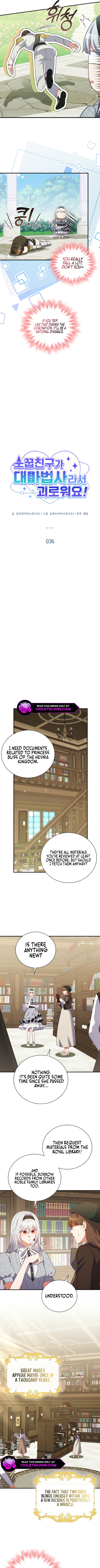 It's Annoying Because My Childhood Friend Is an Archmage Chapter 36 page 5