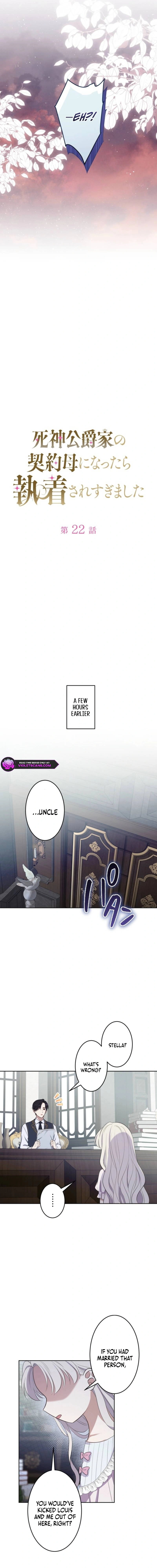 I Became the Contract Mother of the Grim Reaper Duke's Family, and They Became Obsessed With Me Chapter 22 page 2