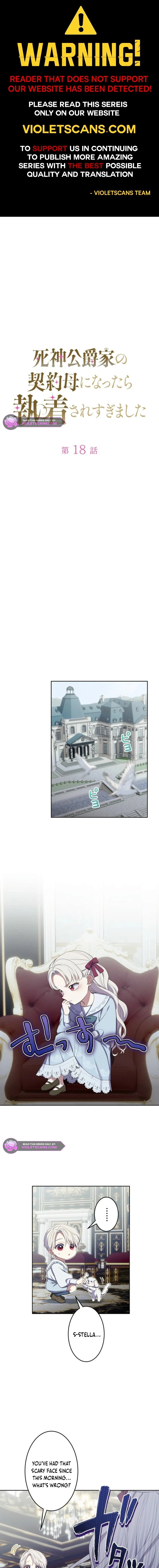 I Became the Contract Mother of the Grim Reaper Duke's Family, and They Became Obsessed With Me Chapter 18 page 1