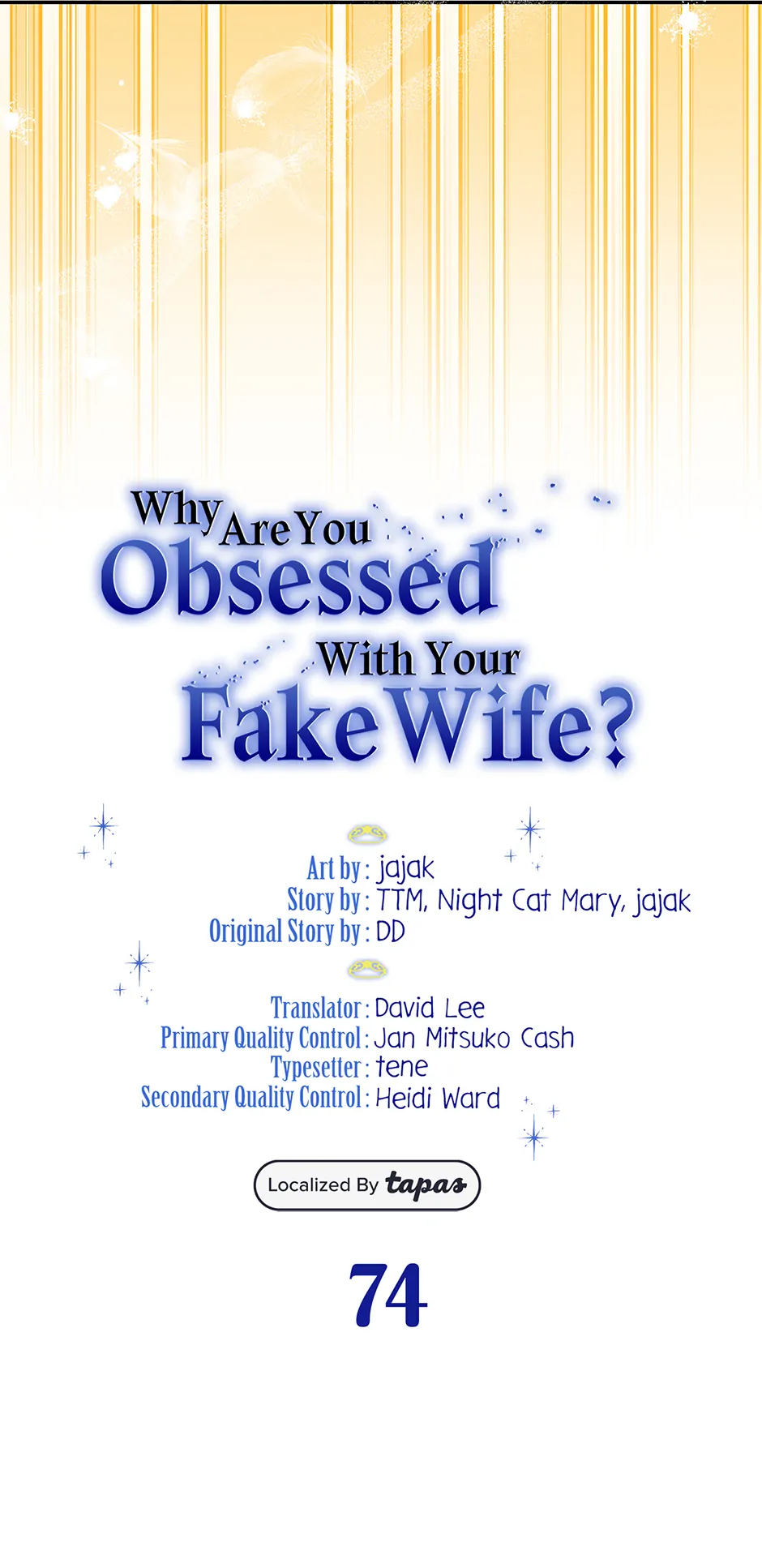 Why Are You Obsessed With Your Fake Wife? Chapter 74 page 24