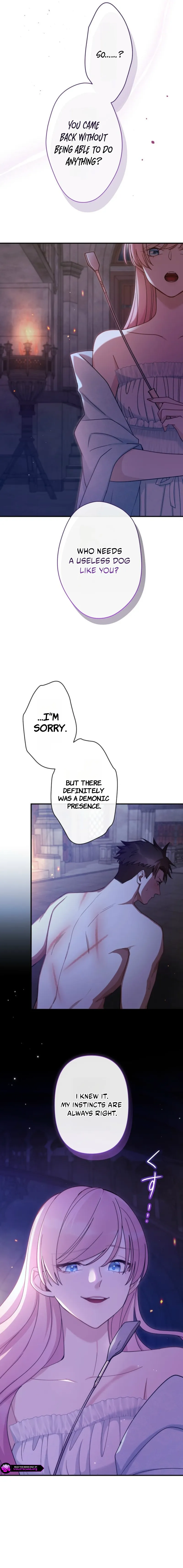 Sodateta Akuma wa Suterare Seijo o Nigasanai Chapter 12 page 13