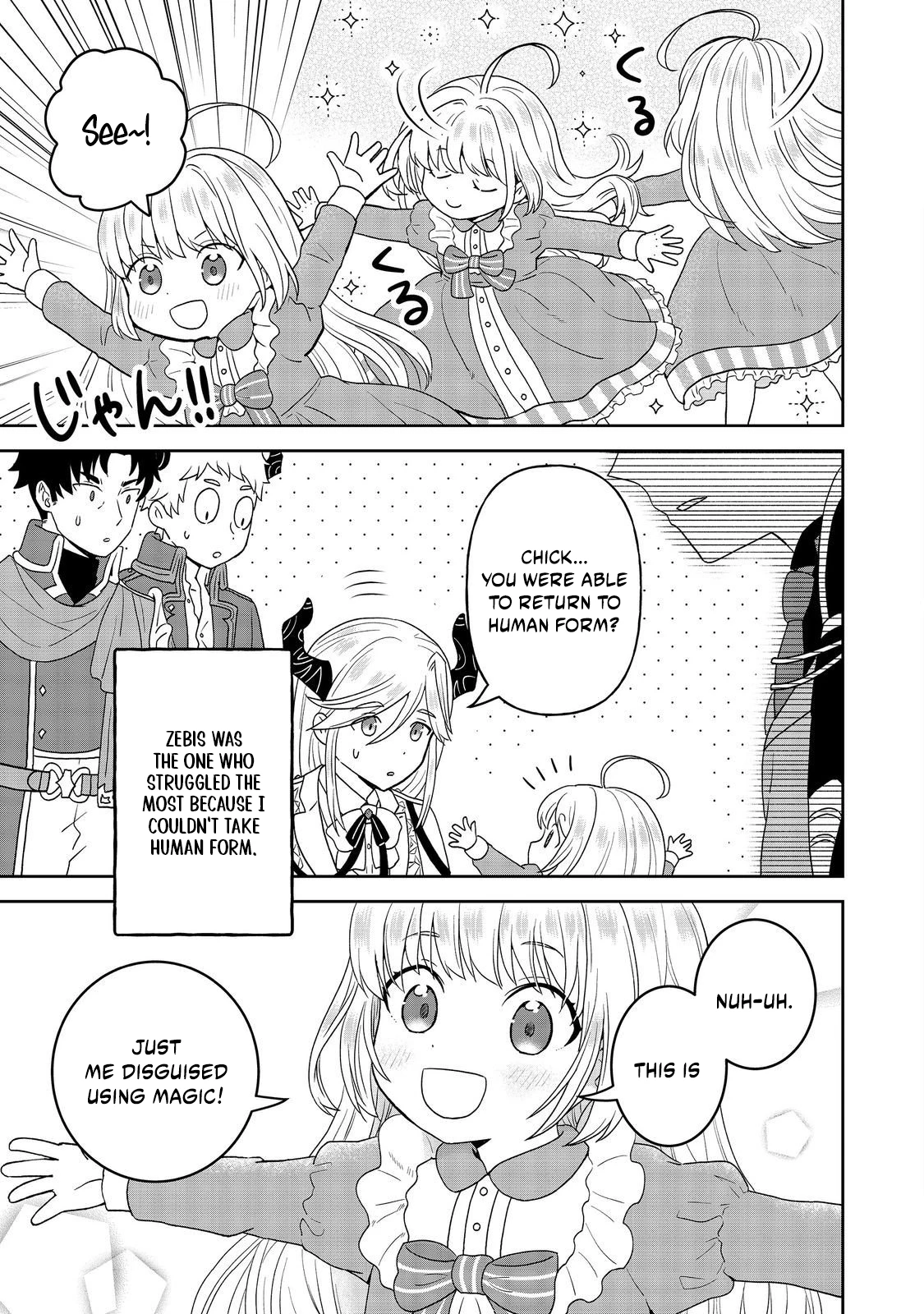 Seijo Dakedo Yami Ochi Shitara Hiyoko ni Narimashita! Chapter 14.2 page 8
