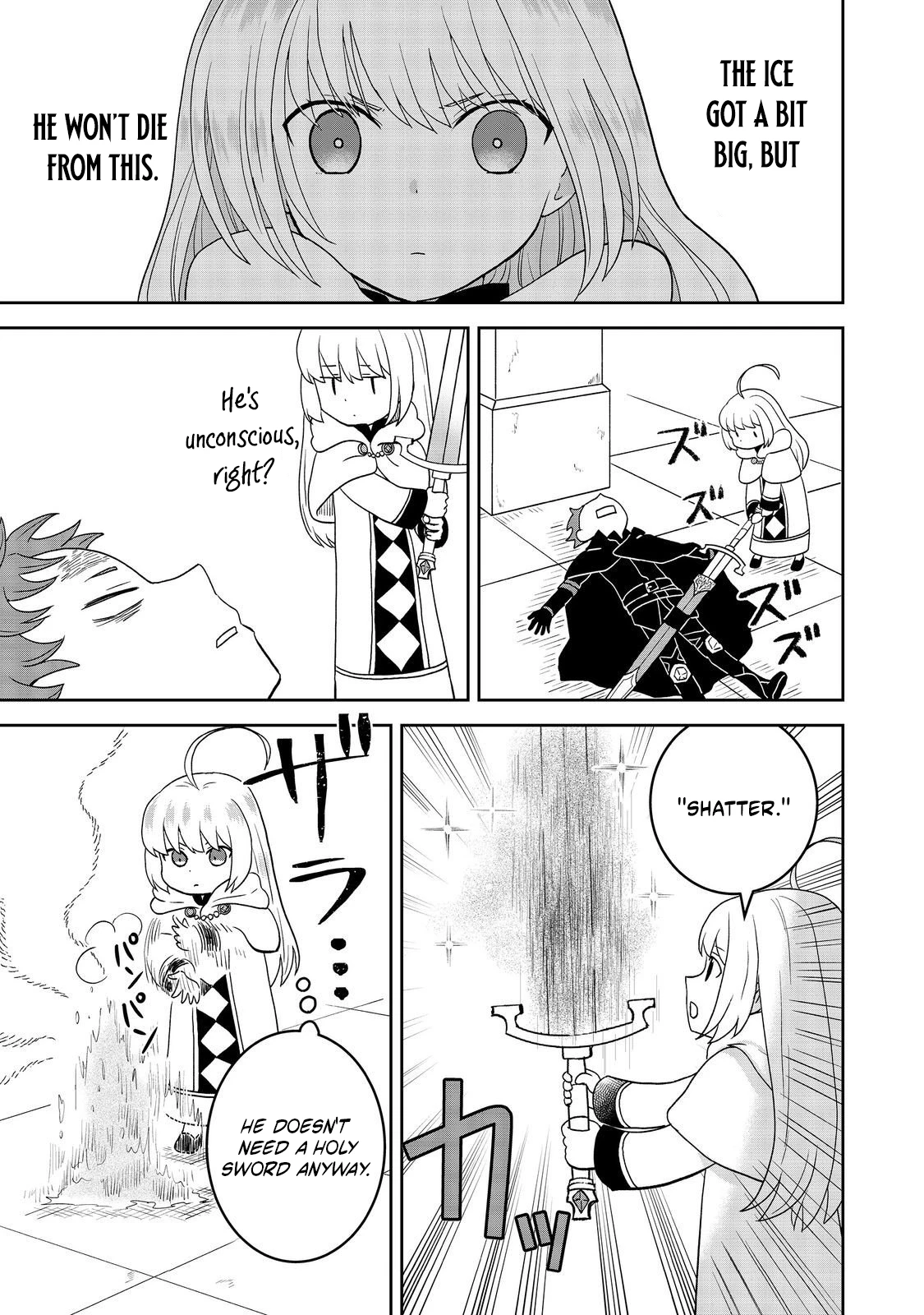 Seijo Dakedo Yami Ochi Shitara Hiyoko ni Narimashita! Chapter 15.2 page 8