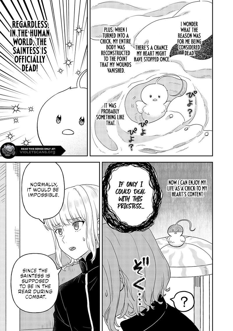 Seijo Dakedo Yami Ochi Shitara Hiyoko ni Narimashita! Chapter 9.1 page 6