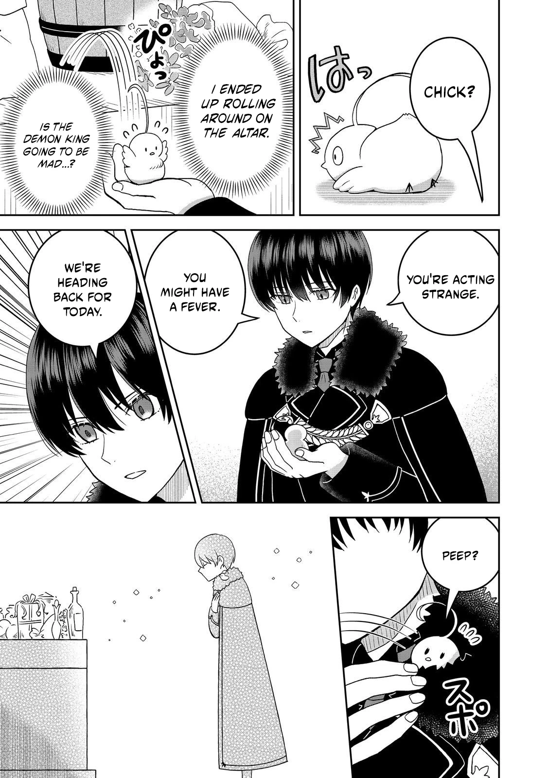 Seijo Dakedo Yami Ochi Shitara Hiyoko ni Narimashita! Chapter 14.1 page 6