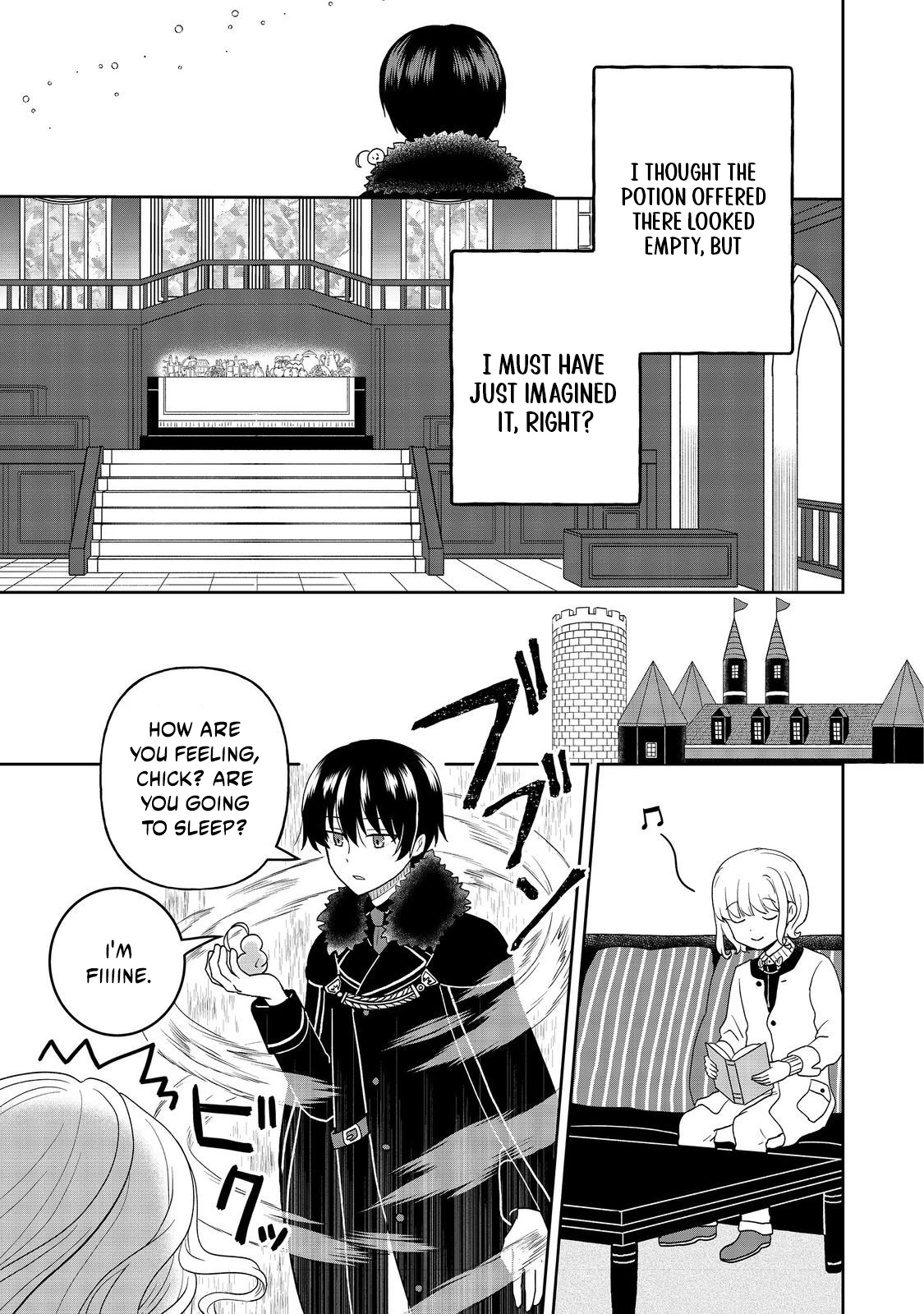 Seijo Dakedo Yami Ochi Shitara Hiyoko ni Narimashita! Chapter 14.1 page 8