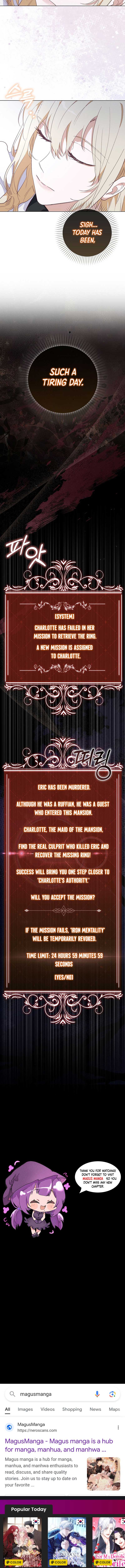 Trapped With the Male Lead in a Horror Game Chapter 25 page 16