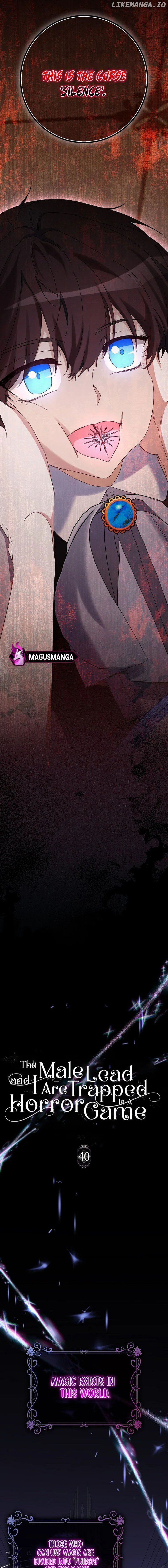 Trapped With the Male Lead in a Horror Game Chapter 40 page 2