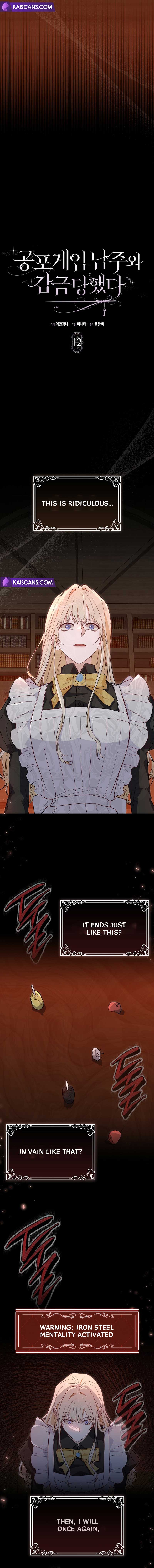 Trapped With the Male Lead in a Horror Game Chapter 12 page 6