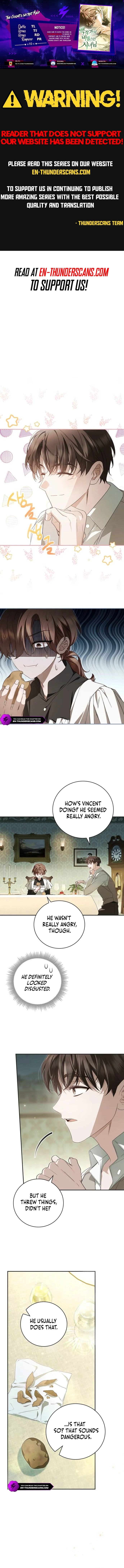 The Count's Secret Maid Chapter 10 page 1