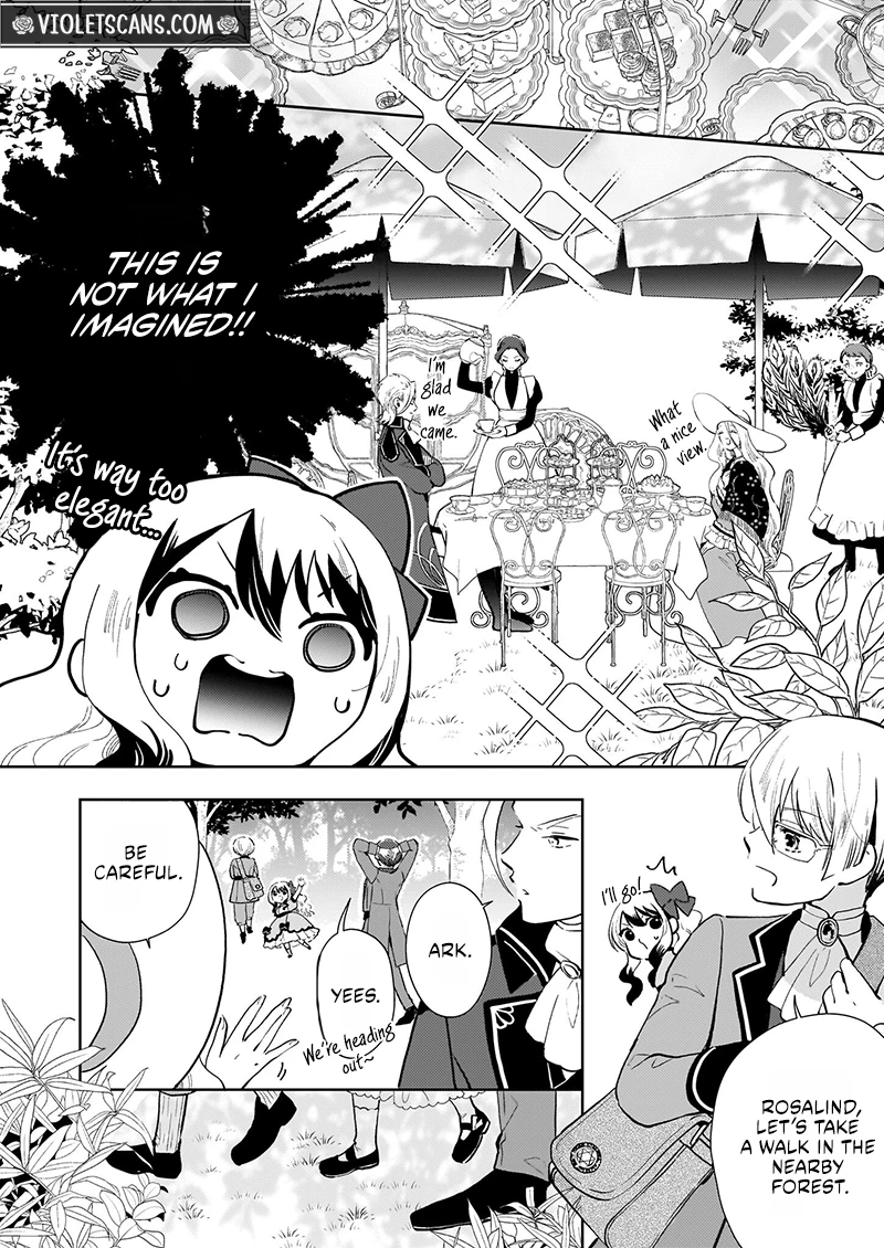 Akuyaku Reijou ni Nanka Narimasen. Watashi wa "Futsu" no Koushaku Reijou desu!: New Route! Chapter 6.1 page 10