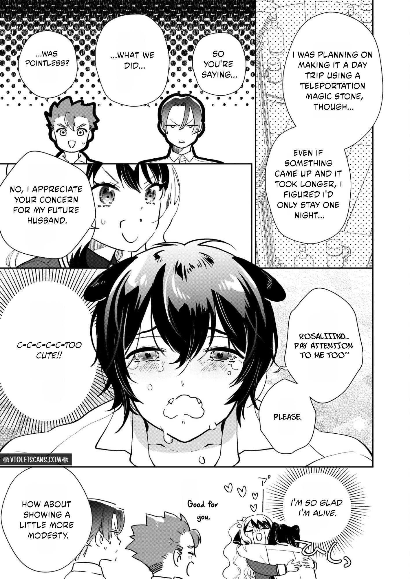 Akuyaku Reijou ni Nanka Narimasen. Watashi wa "Futsu" no Koushaku Reijou desu!: New Route! Chapter 10 page 5