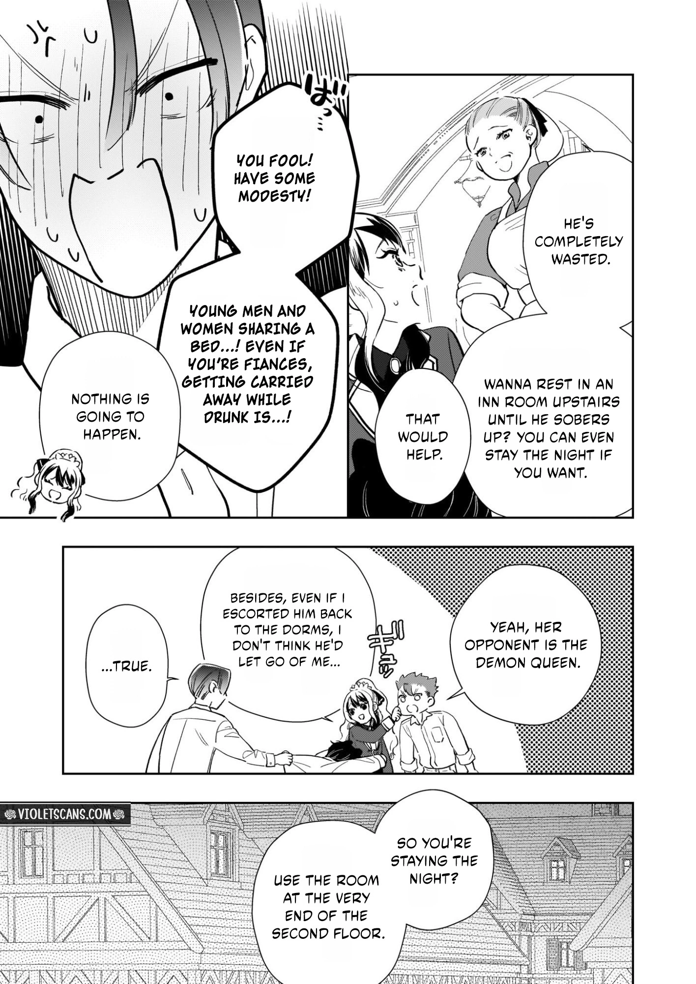 Akuyaku Reijou ni Nanka Narimasen. Watashi wa "Futsu" no Koushaku Reijou desu!: New Route! Chapter 10 page 7