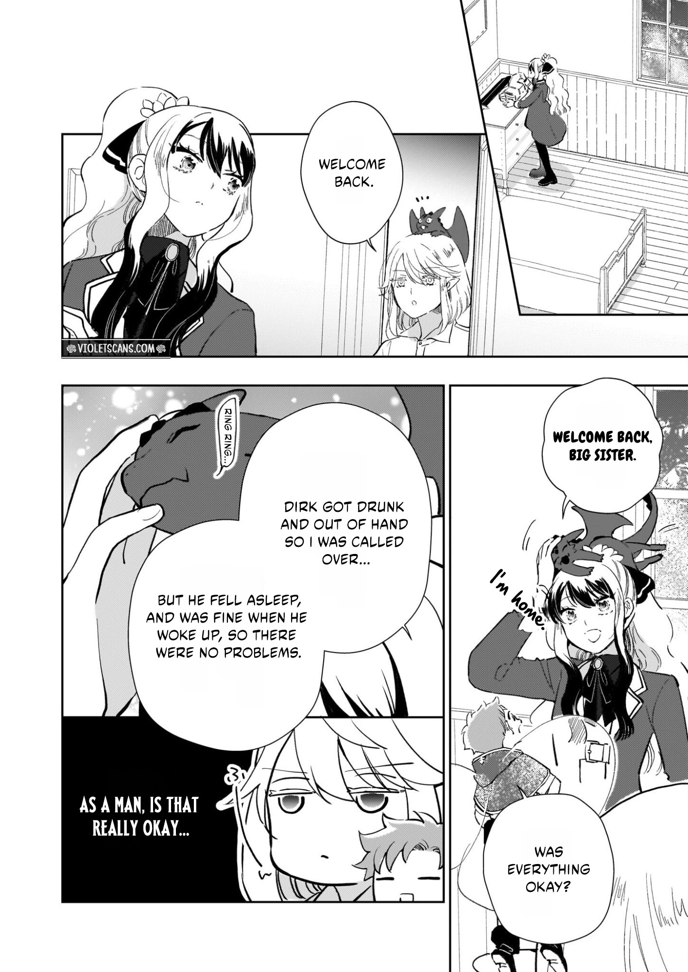 Akuyaku Reijou ni Nanka Narimasen. Watashi wa "Futsu" no Koushaku Reijou desu!: New Route! Chapter 10 page 18