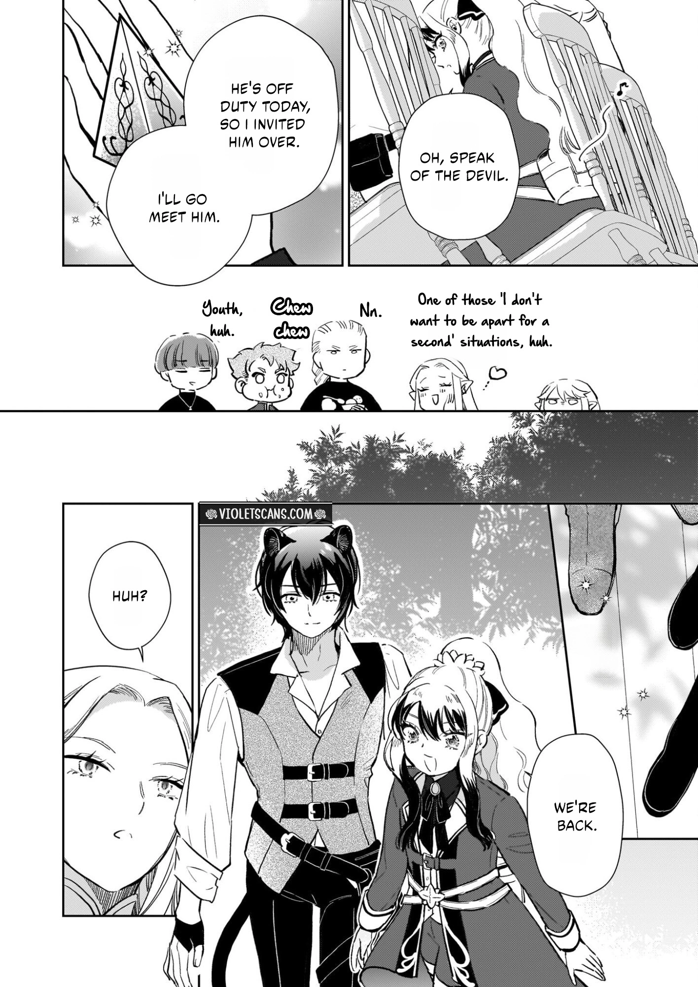 Akuyaku Reijou ni Nanka Narimasen. Watashi wa "Futsu" no Koushaku Reijou desu!: New Route! Chapter 10 page 20