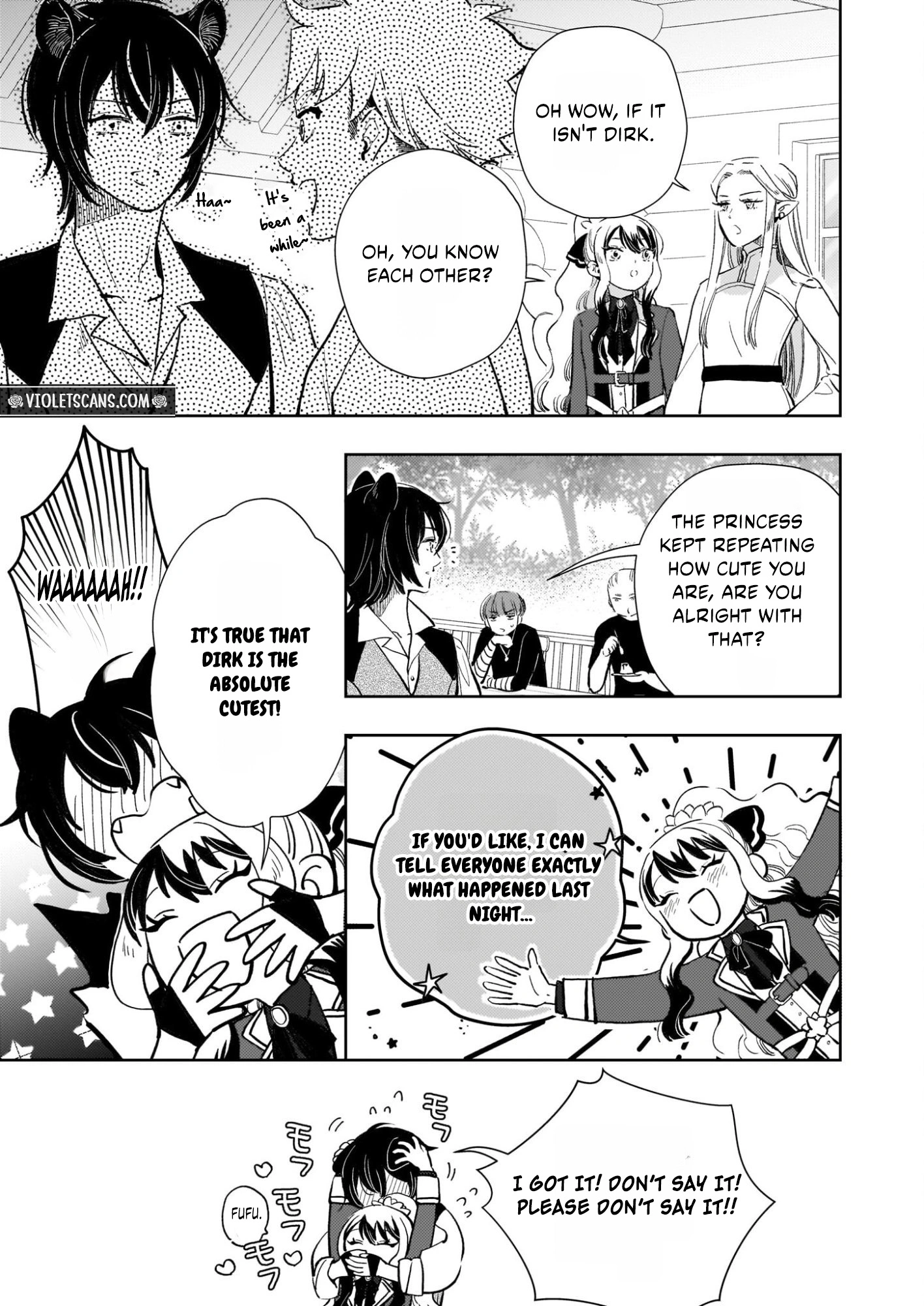 Akuyaku Reijou ni Nanka Narimasen. Watashi wa "Futsu" no Koushaku Reijou desu!: New Route! Chapter 10 page 21