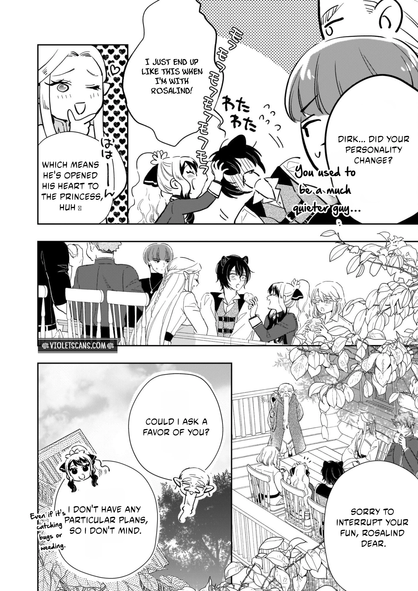 Akuyaku Reijou ni Nanka Narimasen. Watashi wa "Futsu" no Koushaku Reijou desu!: New Route! Chapter 10 page 22