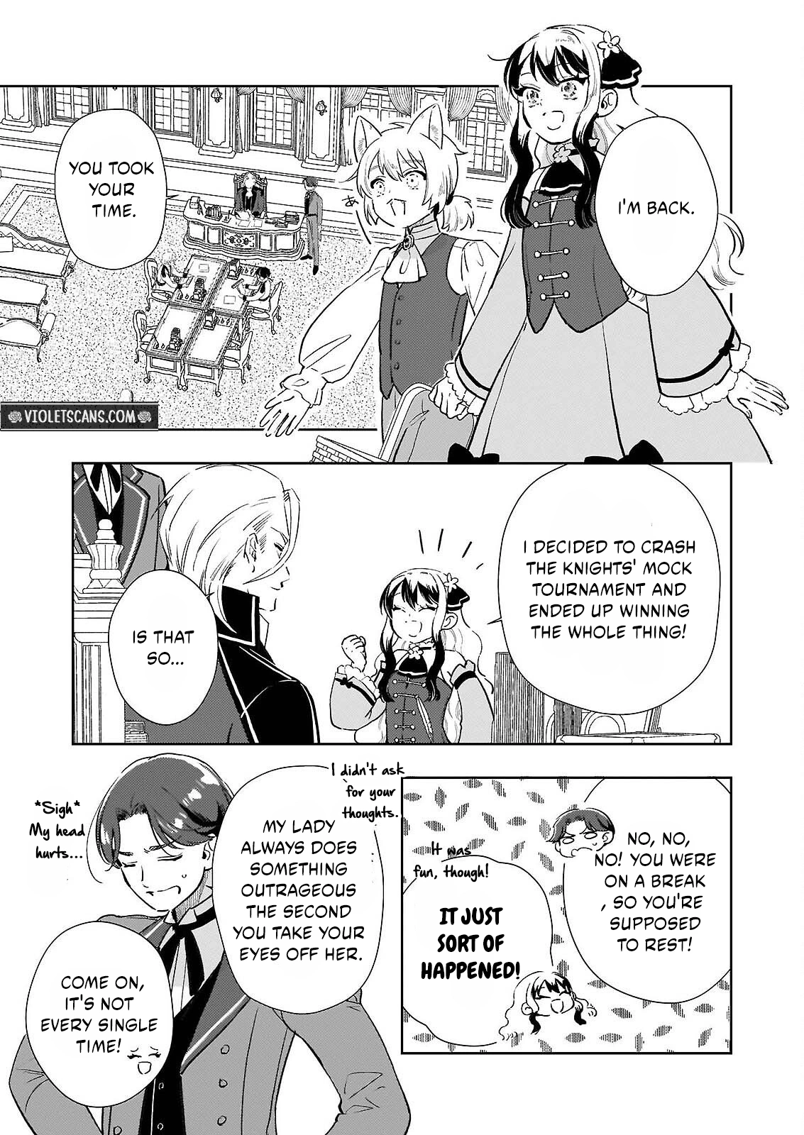 Akuyaku Reijou ni Nanka Narimasen. Watashi wa "Futsu" no Koushaku Reijou desu!: New Route! Chapter 15.1 page 11