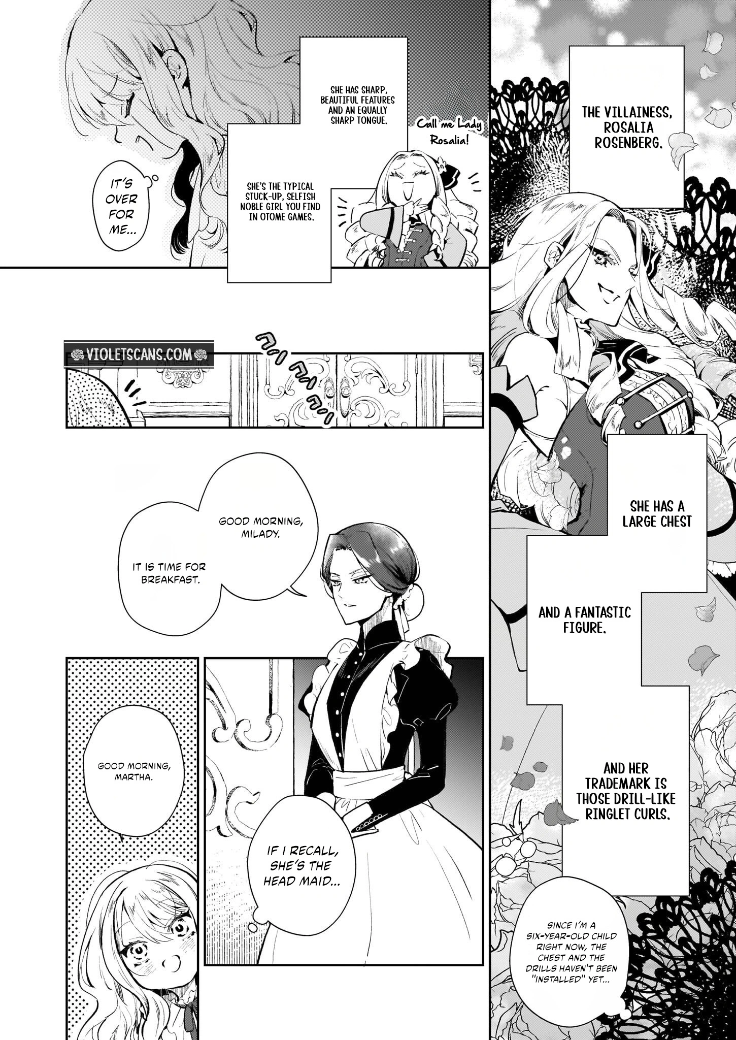 Akuyaku Reijou ni Nanka Narimasen. Watashi wa "Futsu" no Koushaku Reijou desu!: New Route! Chapter 1 page 3