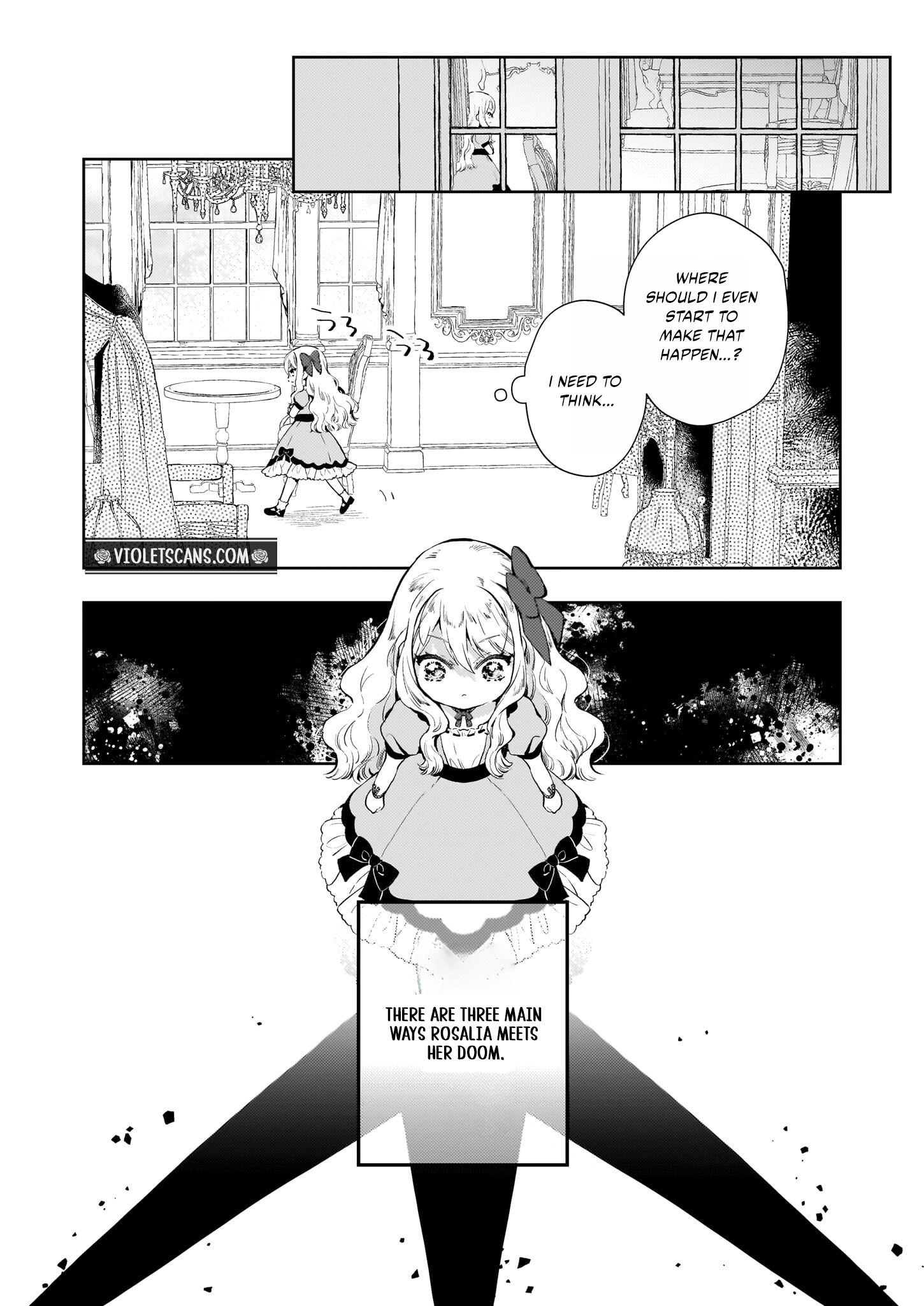 Akuyaku Reijou ni Nanka Narimasen. Watashi wa "Futsu" no Koushaku Reijou desu!: New Route! Chapter 1 page 7
