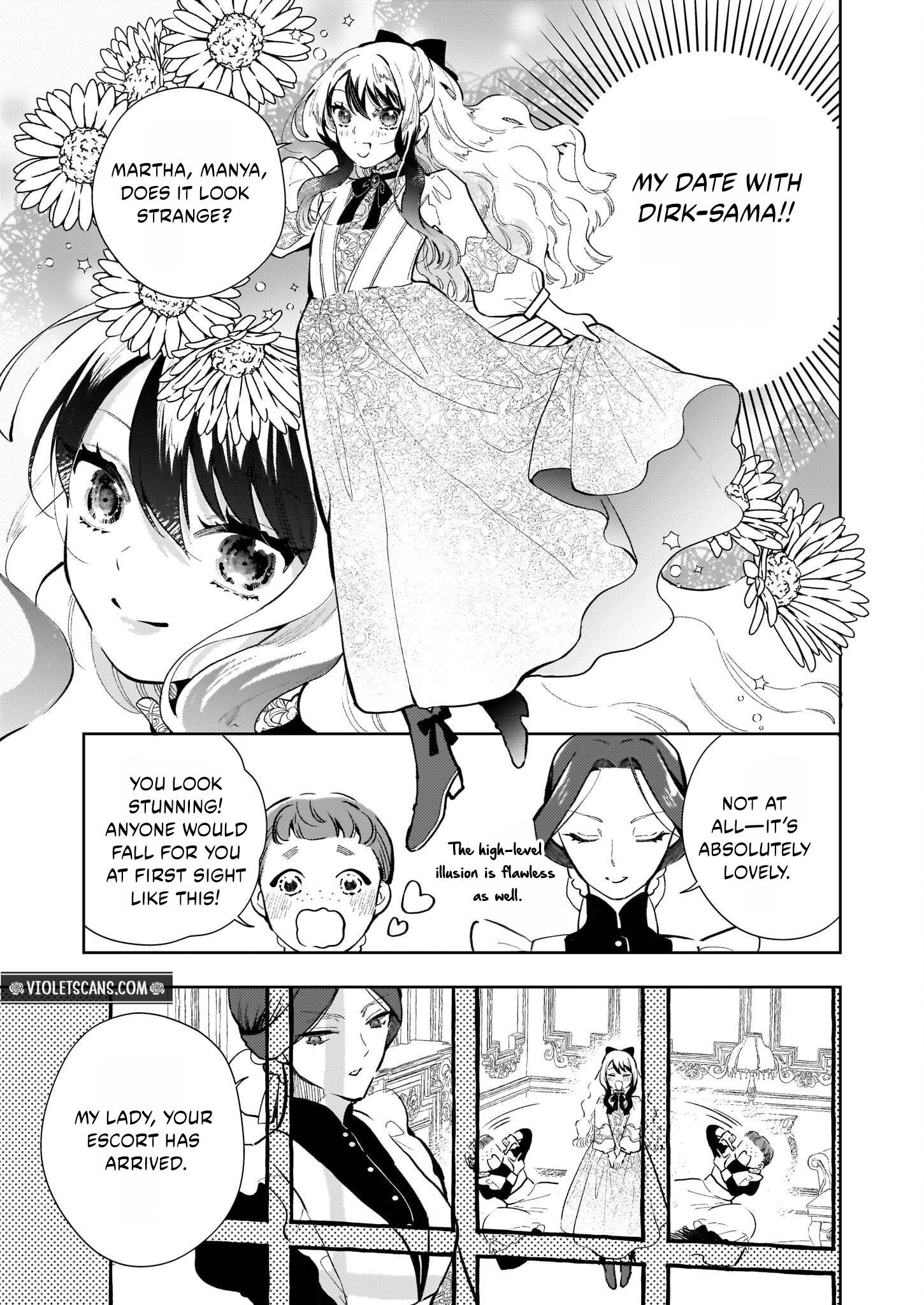 Akuyaku Reijou ni Nanka Narimasen. Watashi wa "Futsu" no Koushaku Reijou desu!: New Route! Chapter 7 page 5