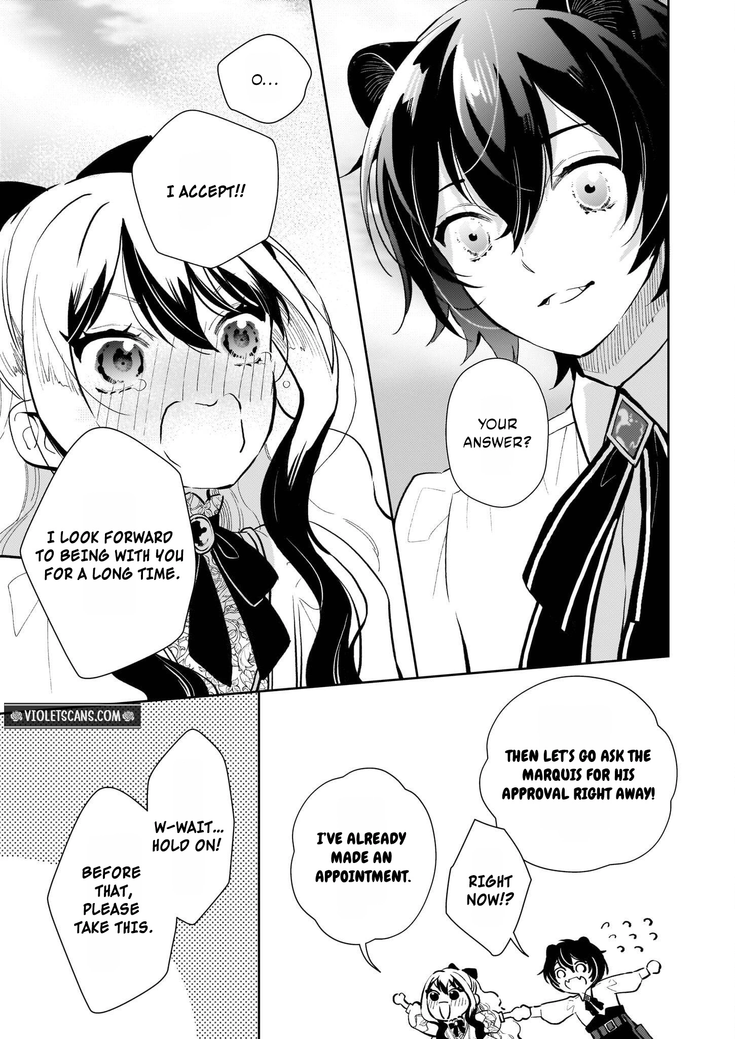 Akuyaku Reijou ni Nanka Narimasen. Watashi wa "Futsu" no Koushaku Reijou desu!: New Route! Chapter 7 page 13