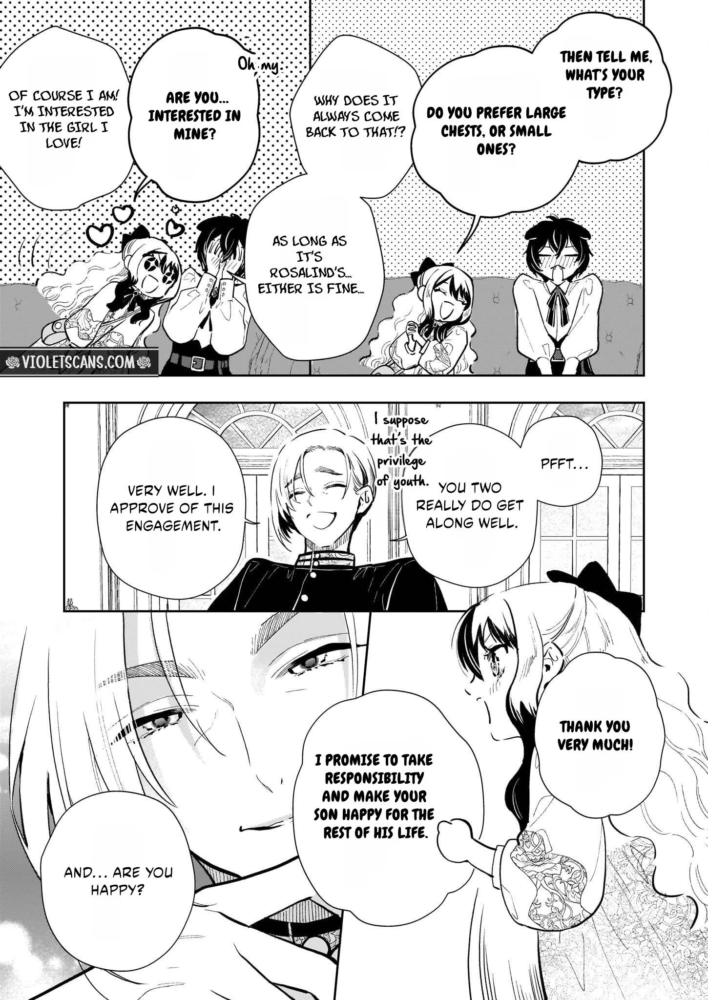 Akuyaku Reijou ni Nanka Narimasen. Watashi wa "Futsu" no Koushaku Reijou desu!: New Route! Chapter 7 page 19