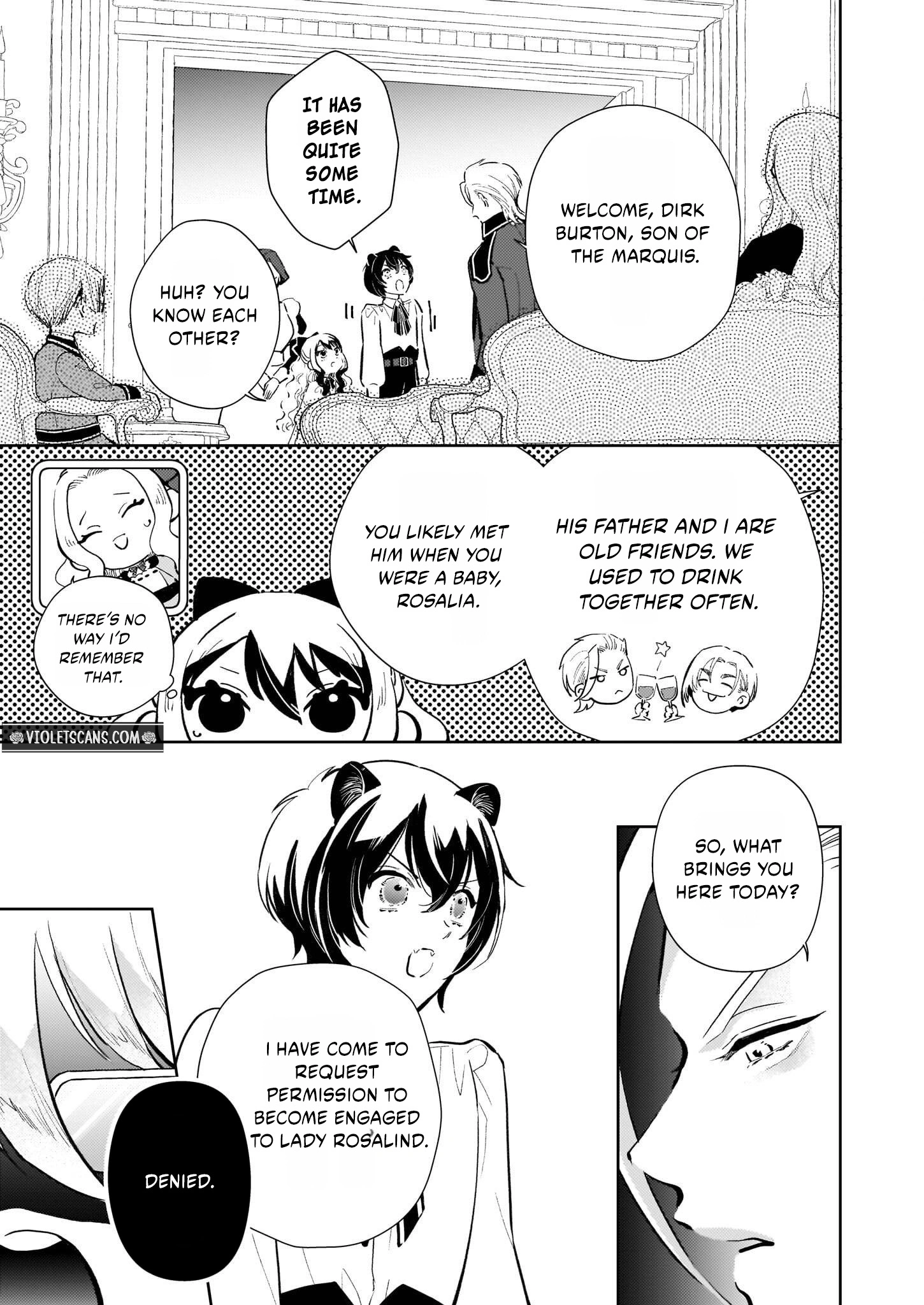 Akuyaku Reijou ni Nanka Narimasen. Watashi wa "Futsu" no Koushaku Reijou desu!: New Route! Chapter 7 page 23