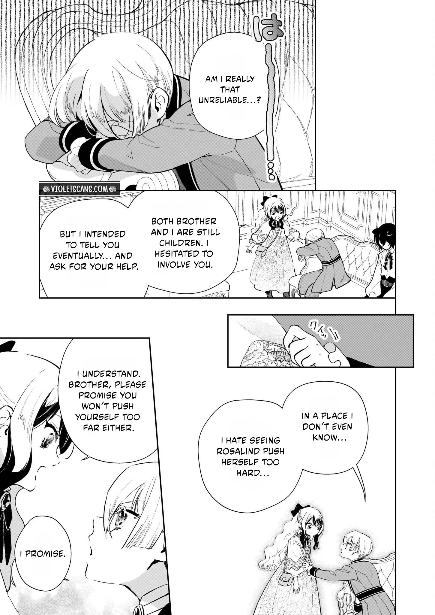 Akuyaku Reijou ni Nanka Narimasen. Watashi wa "Futsu" no Koushaku Reijou desu!: New Route! Chapter 7 page 25