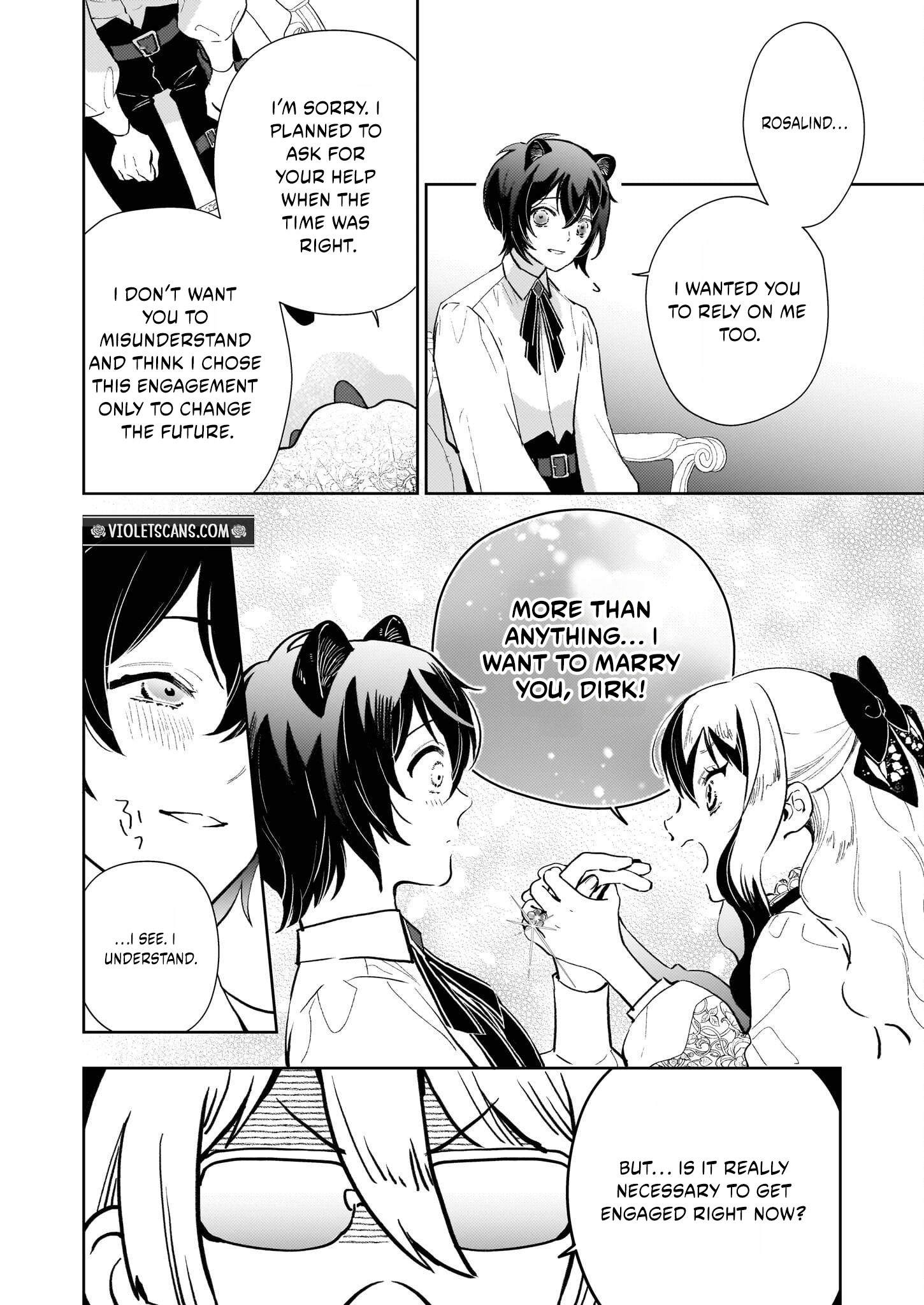Akuyaku Reijou ni Nanka Narimasen. Watashi wa "Futsu" no Koushaku Reijou desu!: New Route! Chapter 7 page 26