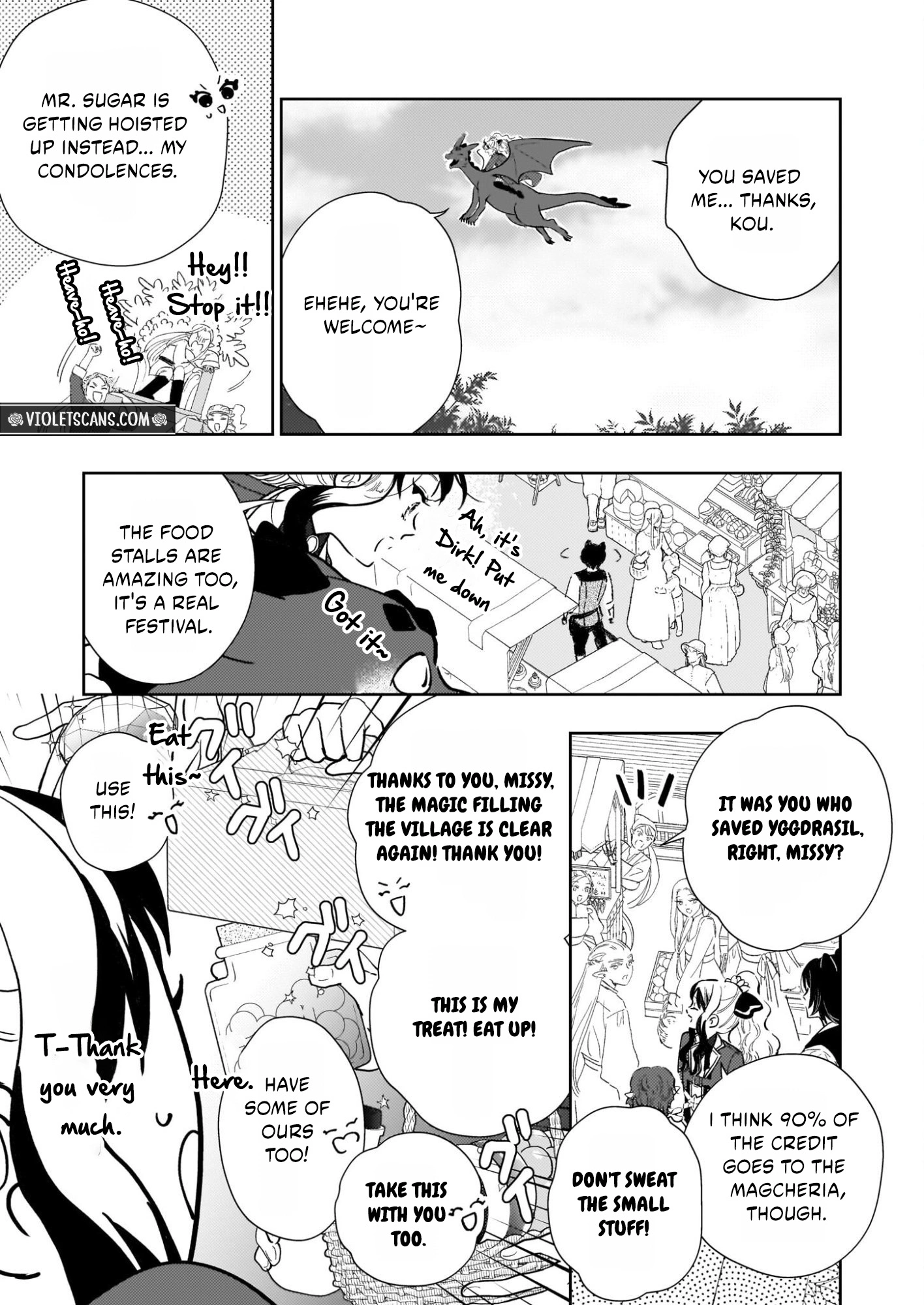 Akuyaku Reijou ni Nanka Narimasen. Watashi wa "Futsu" no Koushaku Reijou desu!: New Route! Chapter 11 page 13