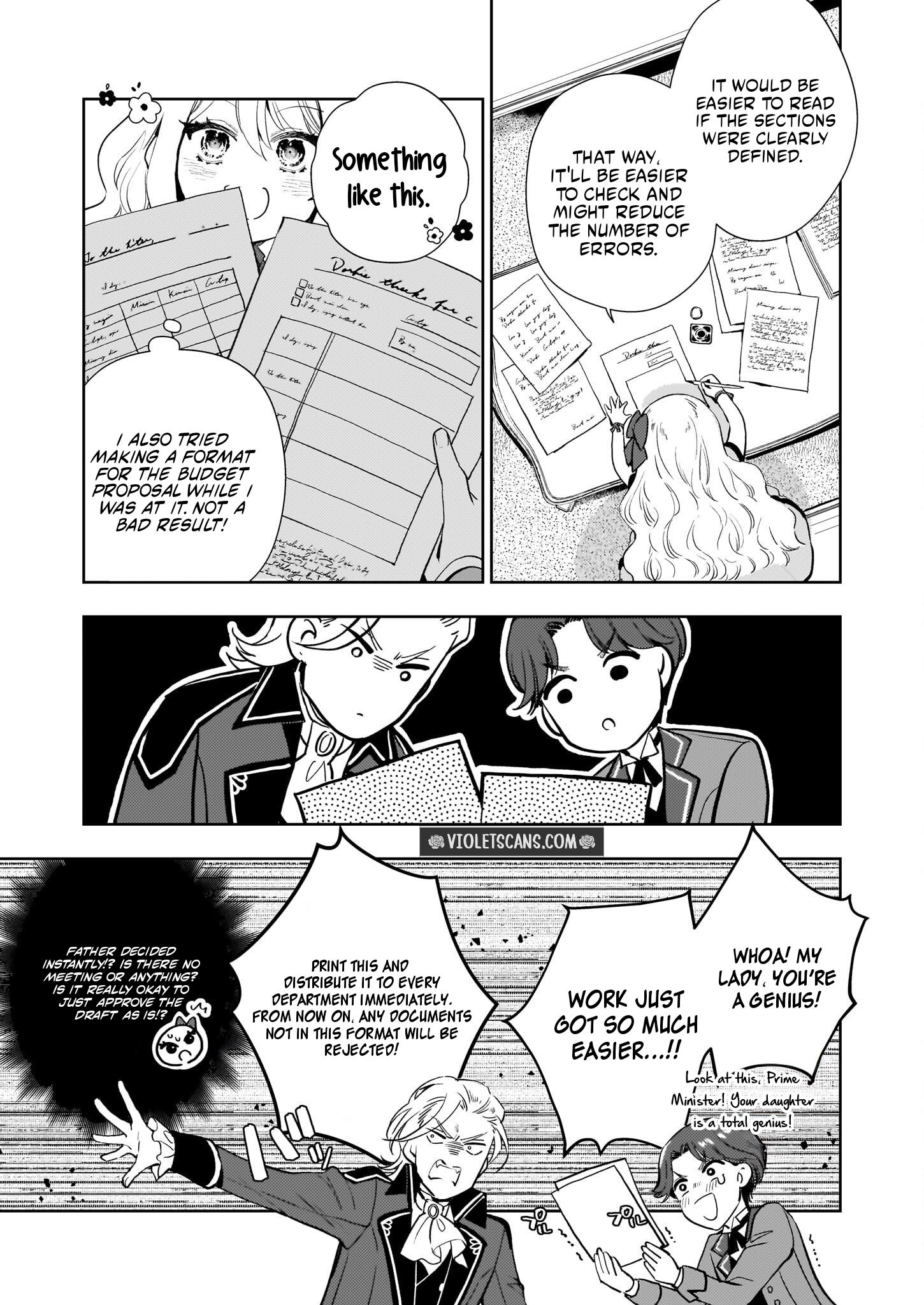 Akuyaku Reijou ni Nanka Narimasen. Watashi wa "Futsu" no Koushaku Reijou desu!: New Route! Chapter 2.1 page 4
