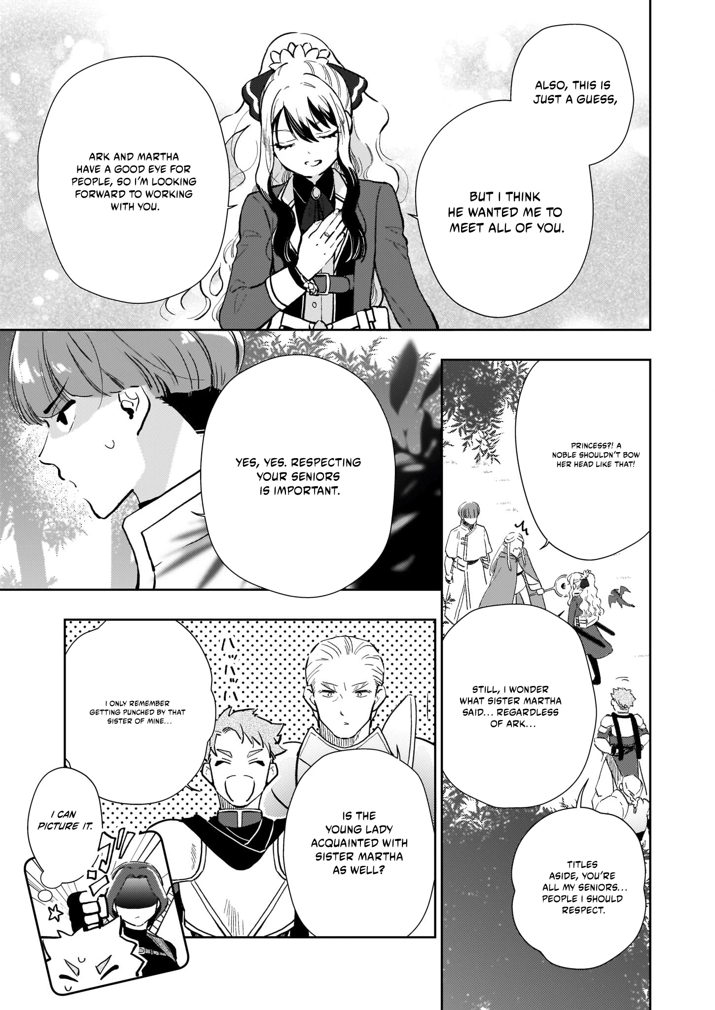 Akuyaku Reijou ni Nanka Narimasen. Watashi wa "Futsu" no Koushaku Reijou desu!: New Route! Chapter 9.1 page 14