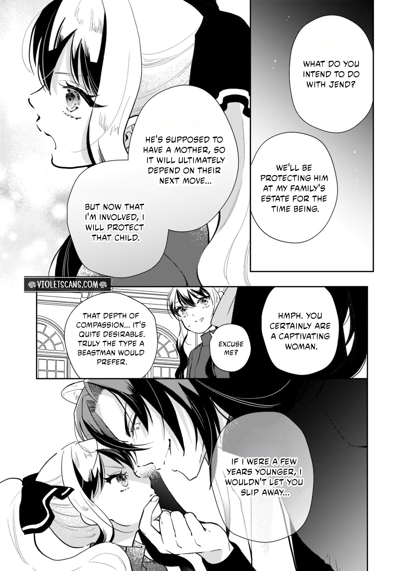 Akuyaku Reijou ni Nanka Narimasen. Watashi wa "Futsu" no Koushaku Reijou desu!: New Route! Chapter 14.2 page 7