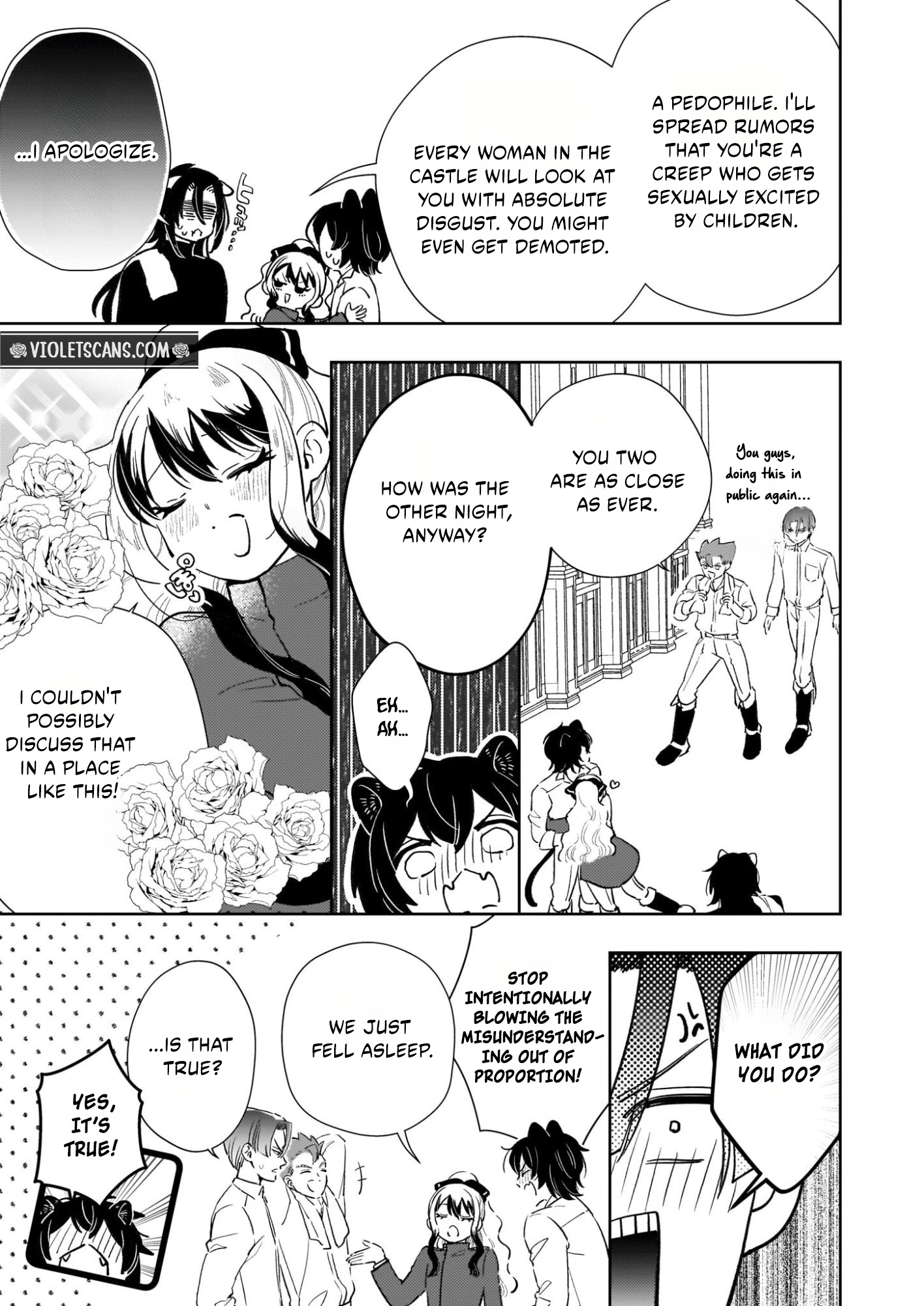 Akuyaku Reijou ni Nanka Narimasen. Watashi wa "Futsu" no Koushaku Reijou desu!: New Route! Chapter 14.2 page 9
