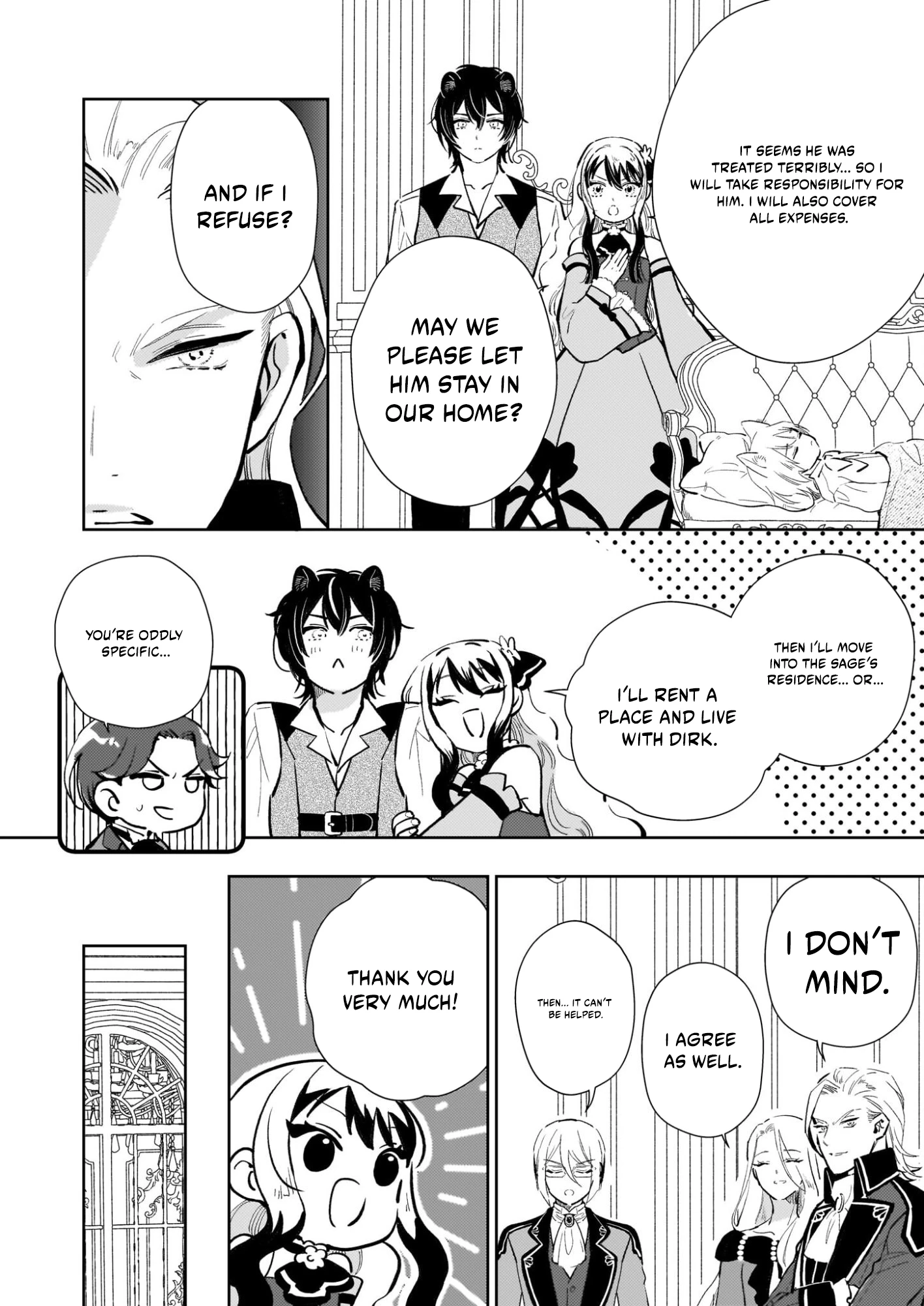 Akuyaku Reijou ni Nanka Narimasen. Watashi wa "Futsu" no Koushaku Reijou desu!: New Route! Chapter 13.1 page 9