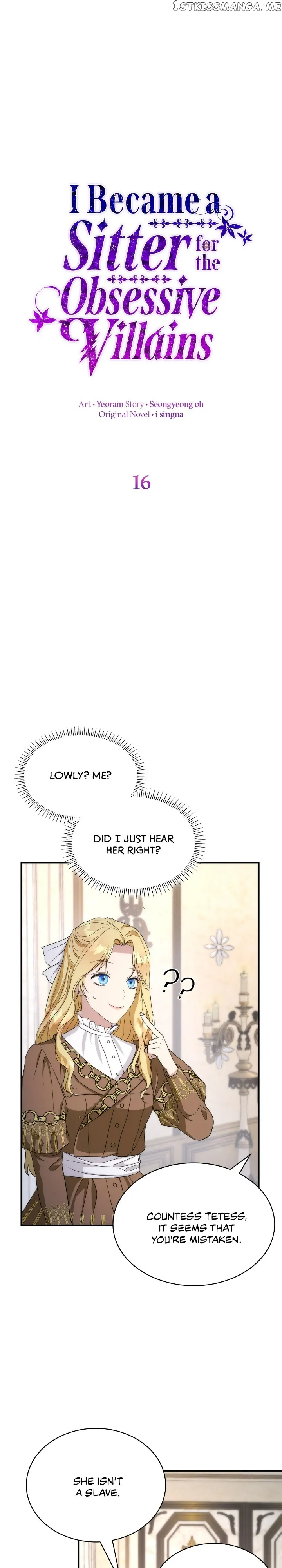 I Became a Sitter for the Obsessive Villains Chapter 16 page 1