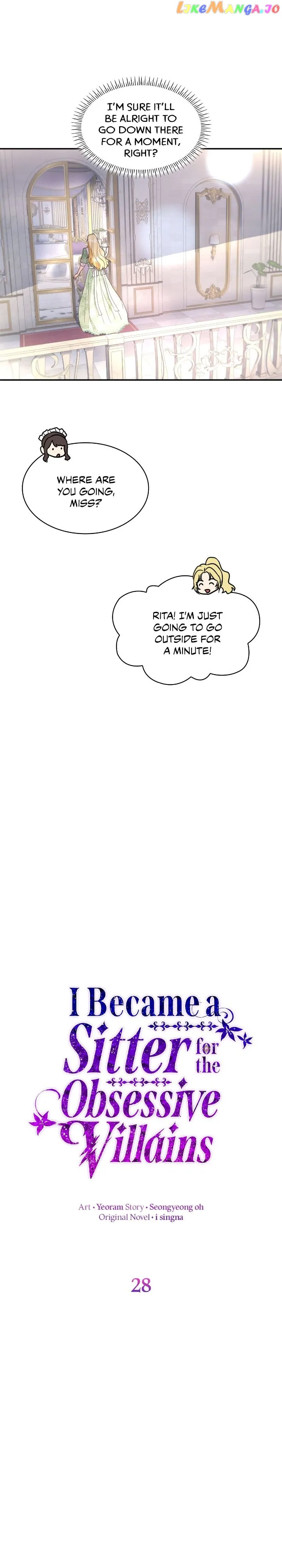 I Became a Sitter for the Obsessive Villains Chapter 28 page 9