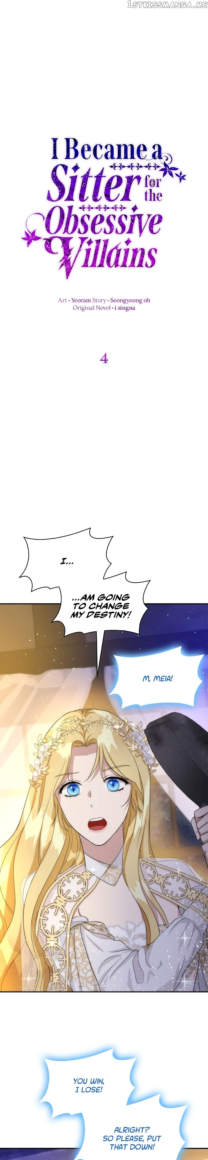 I Became a Sitter for the Obsessive Villains Chapter 4 page 1