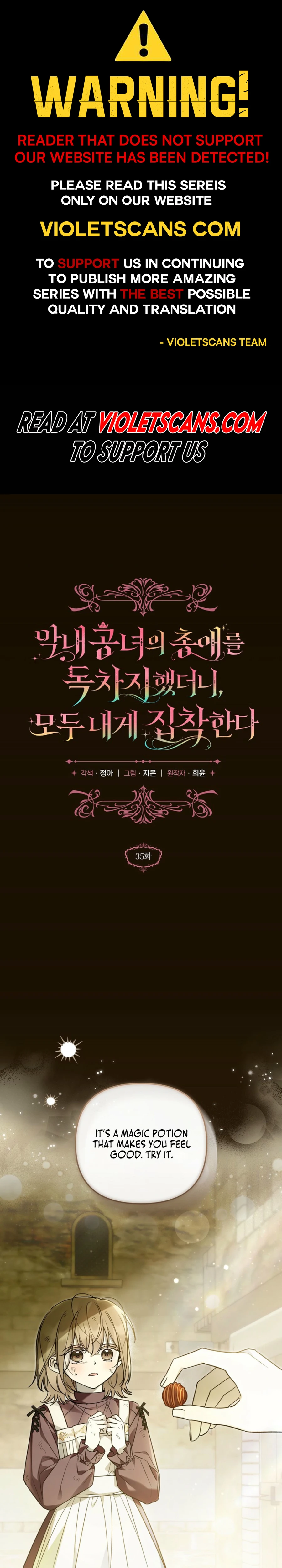 Diana's Dearest Is the Family's Favorite Chapter 35 page 1