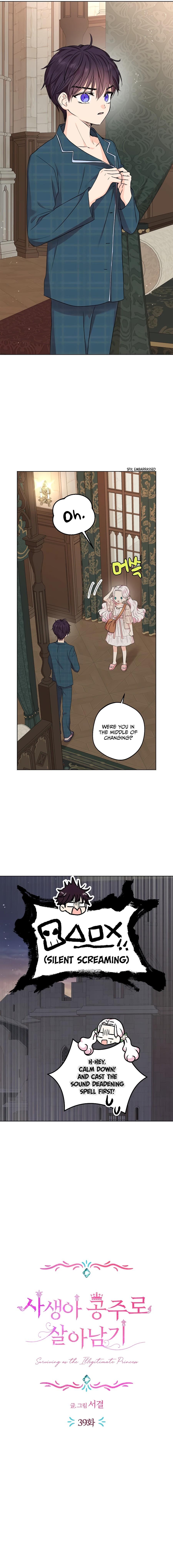 Surviving as the Illegitimate Princess Chapter 39 page 5