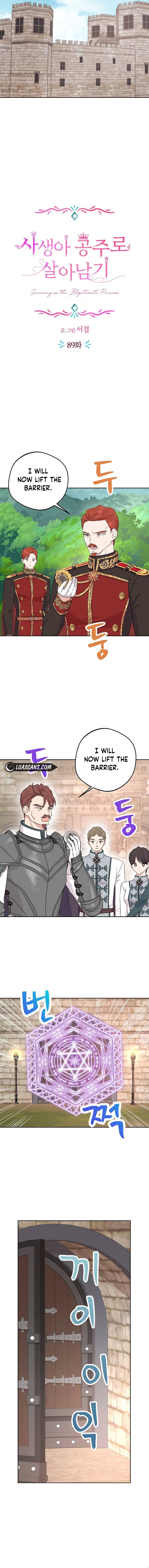 Surviving as the Illegitimate Princess Chapter 89 page 4