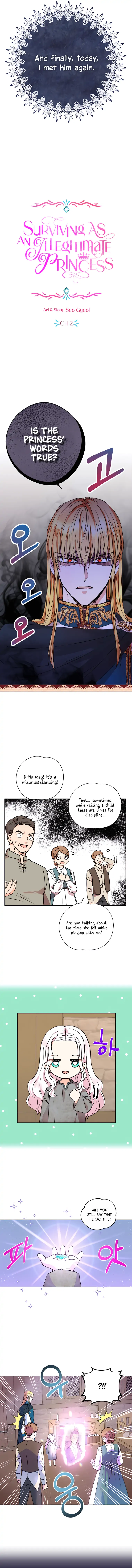 Surviving as the Illegitimate Princess Chapter 2 page 8