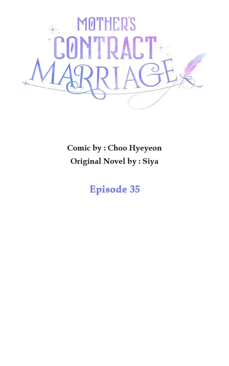 Mother's Contract Marriage Chapter 35 page 27