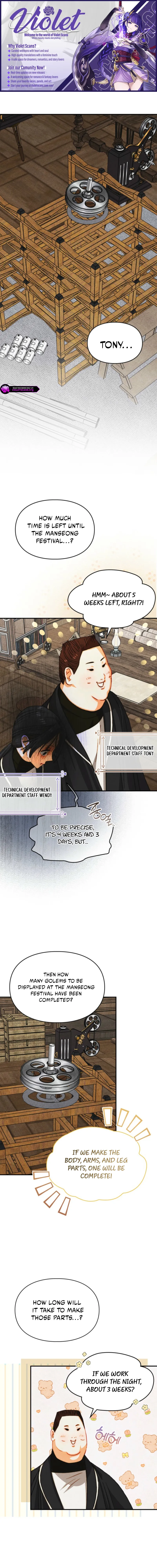 Taming My Master Mage Chapter 44 page 1