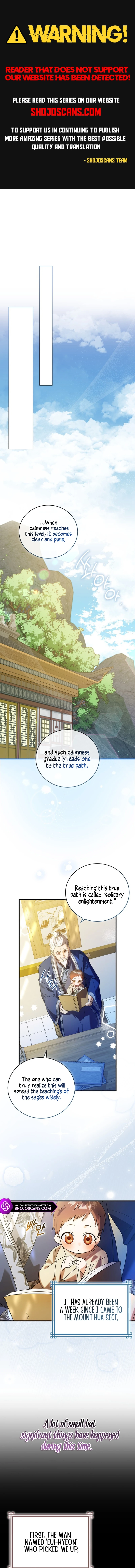 The Youngest Disciple of the Hwasan Sect Chapter 2 page 1