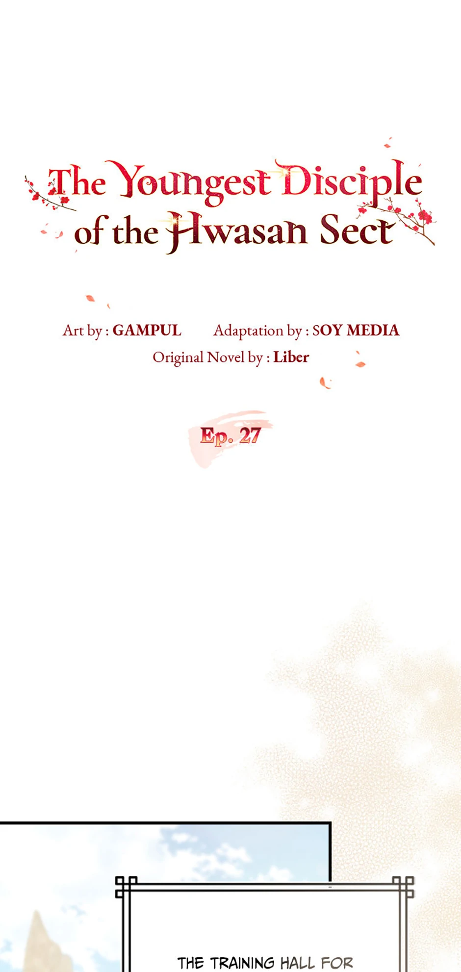 The Youngest Disciple of the Hwasan Sect Chapter 27 page 1
