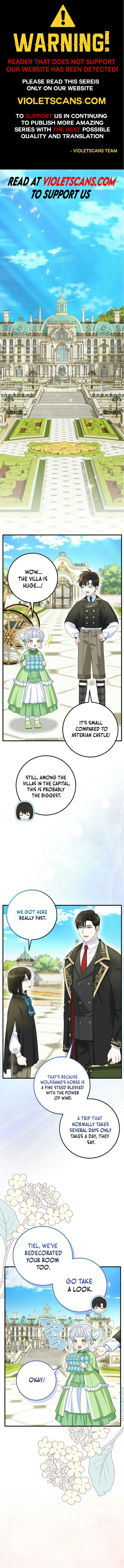 The Black Leopard Family's Snow Leopard Baby Chapter 32 page 1